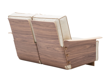 FOREST CLUB SF3031 - 2 seater fabric sofa by Andreu World - view 2